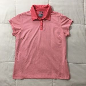 Adidas Vintage Pink ClimaCool Polo